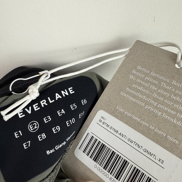 Everlane The Everyone Stretch Sweatpant Slate Grey Unisex E2/ Women S/ Men XS - Picture 7 of 9